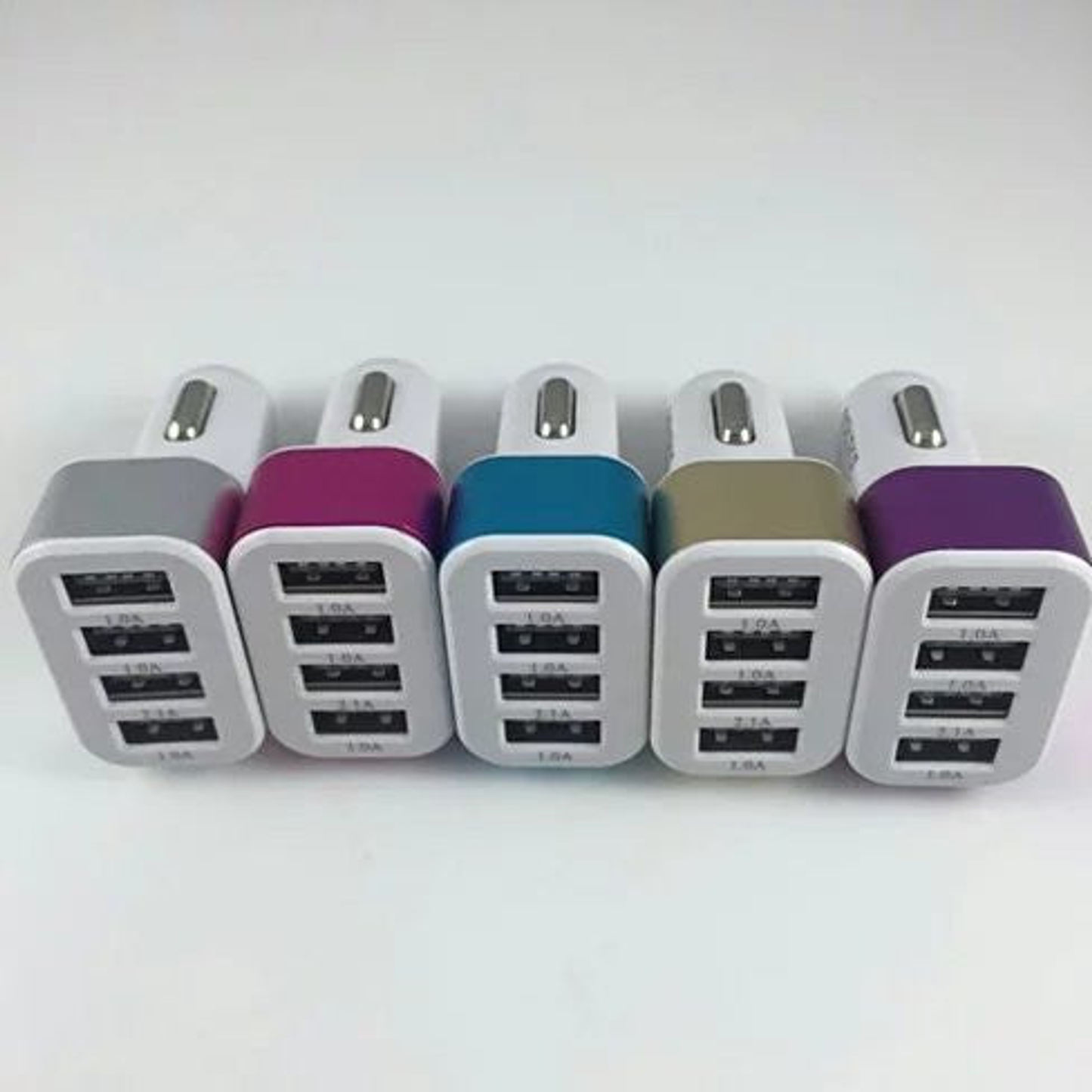 QUAD PORTS USB Car Adapter and Charger