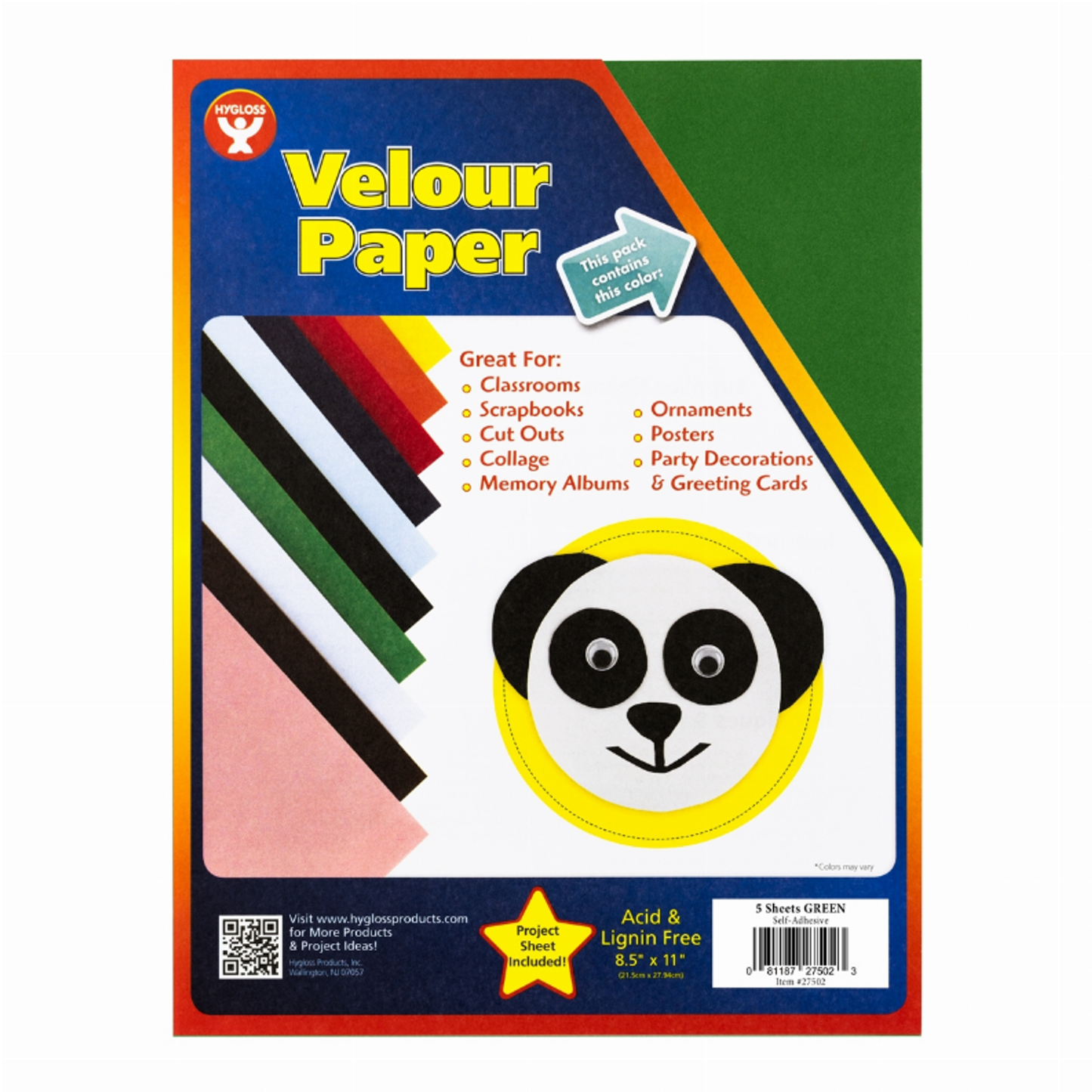 Velour Paper Self Adhesive