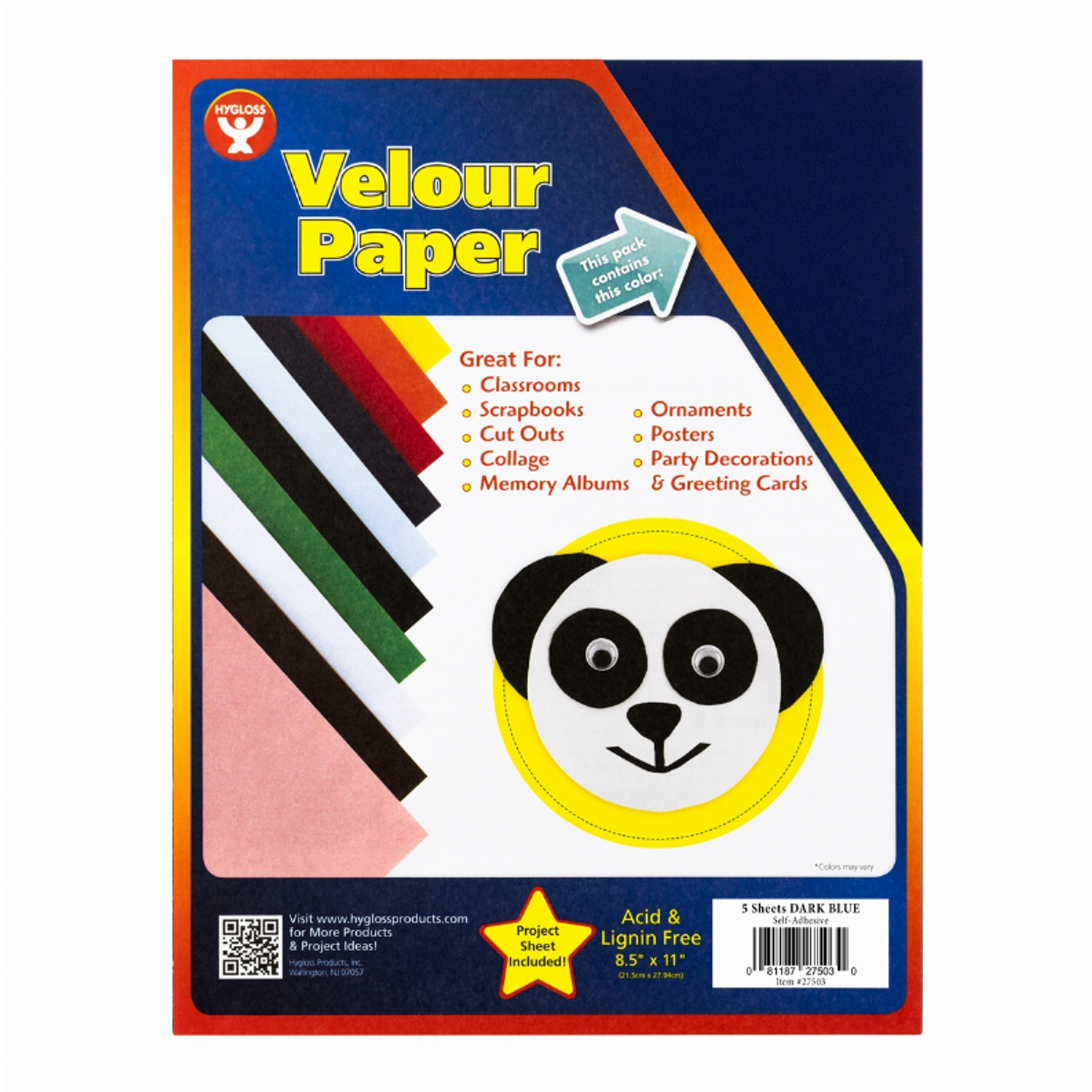 Velour Paper Self Adhesive