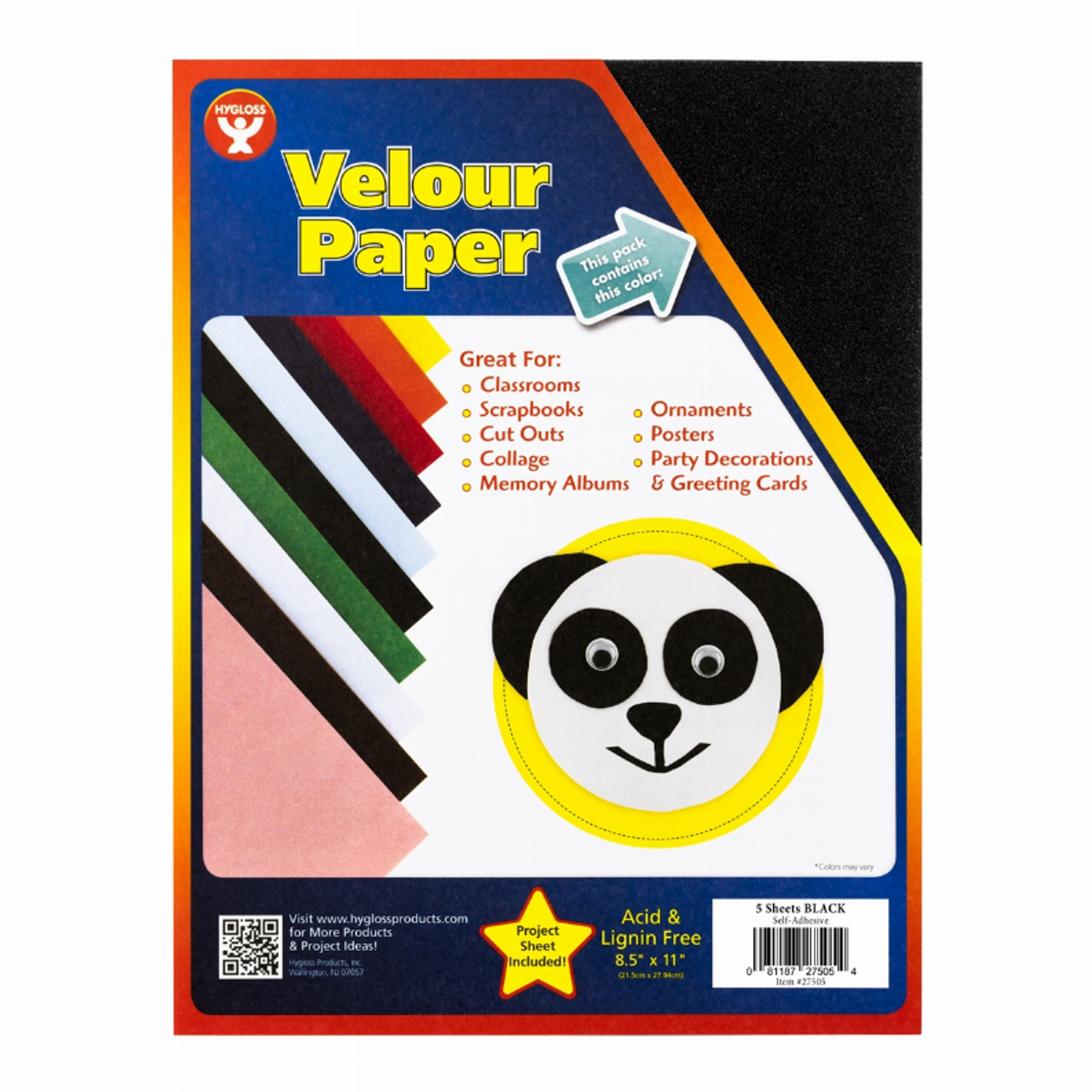 Velour Paper Self Adhesive