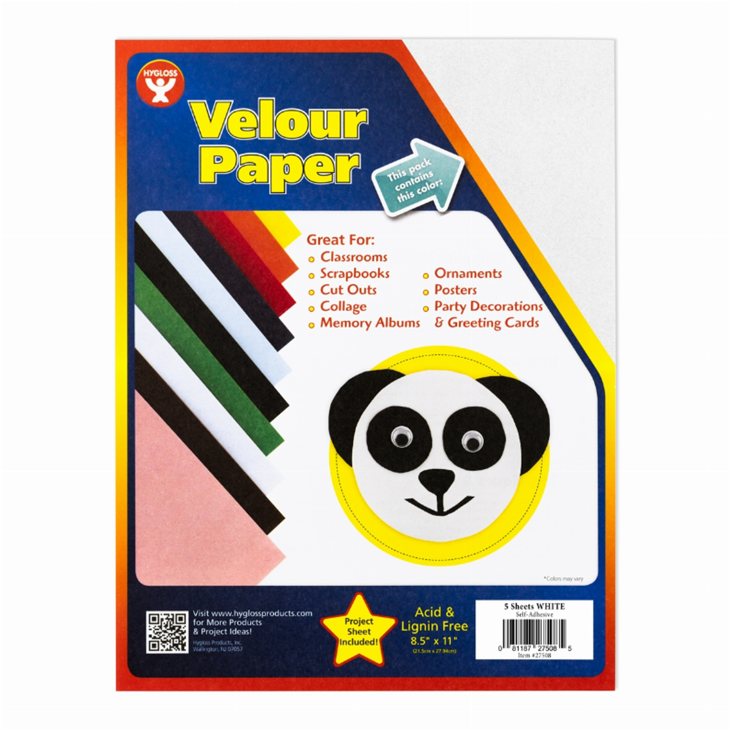 Velour Paper Self Adhesive