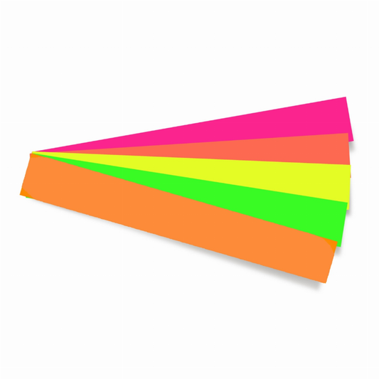 Neon Strips - Color: Assortment  | Size: 3INX22IN