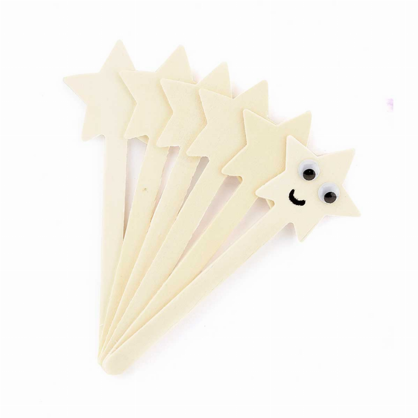 Wood Popstix Shapes