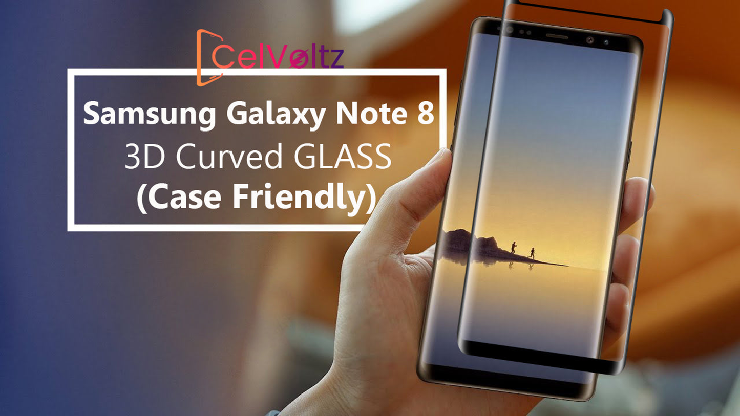 Celvoltz Tempered Glass Screen Protector For Samsung Galaxy