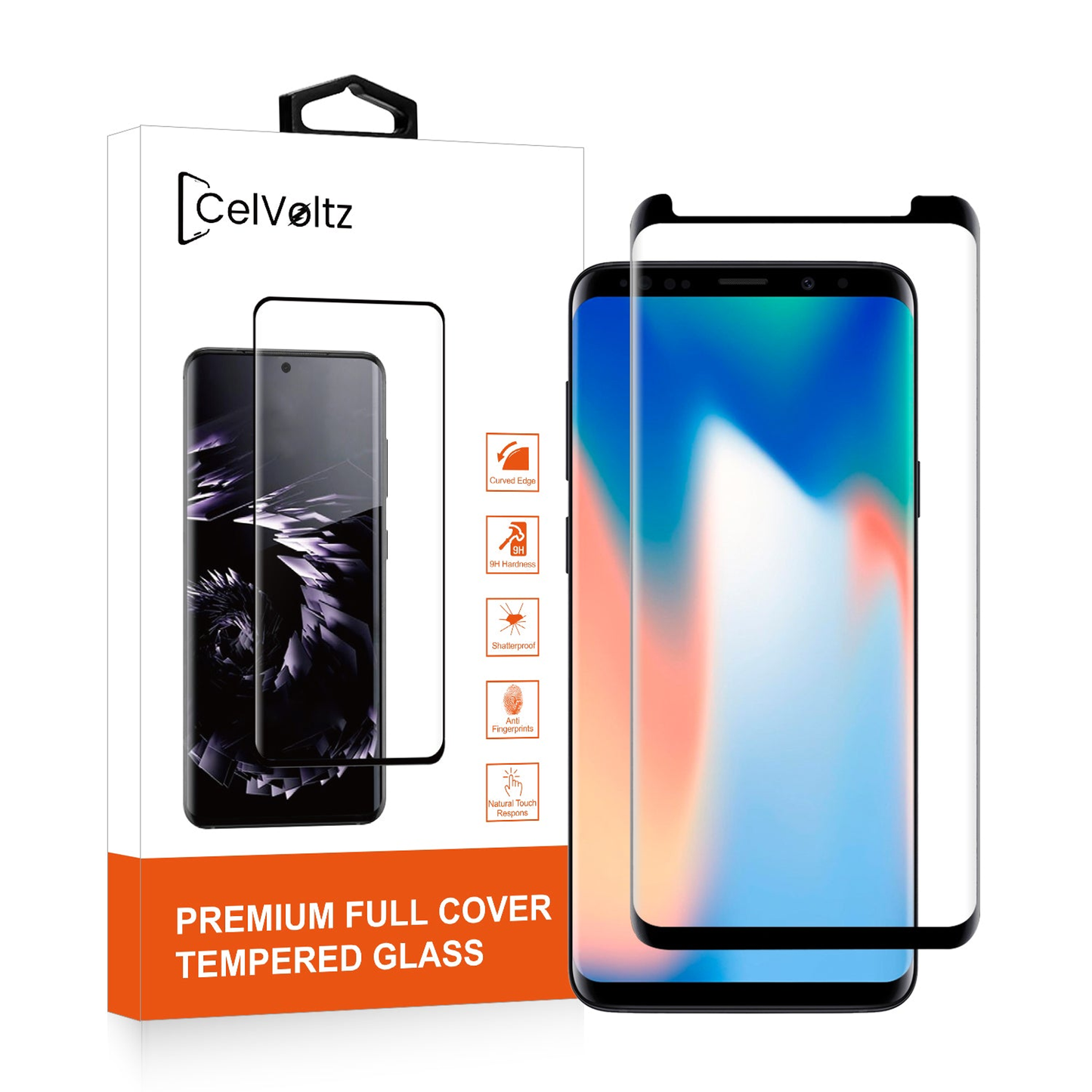 Celvoltz Tempered Glass Screen Protector For Samsung Galaxy