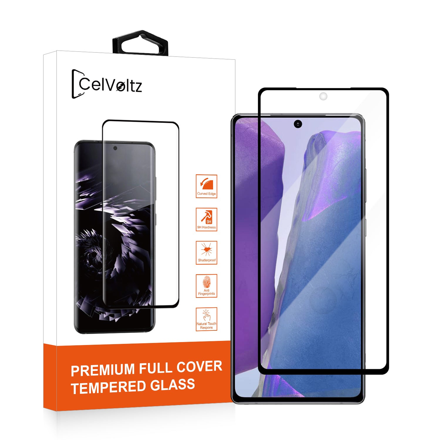 Celvoltz Tempered Glass Screen Protector For Samsung Galaxy