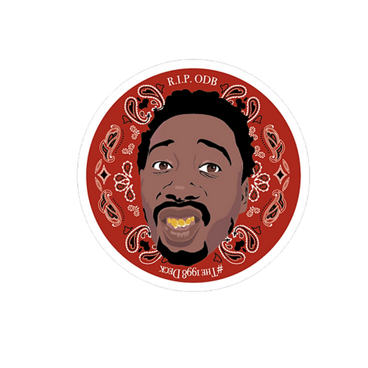 The 'Shimmy-Shimmy Ya!' Commemorative Sticker #RIPODB