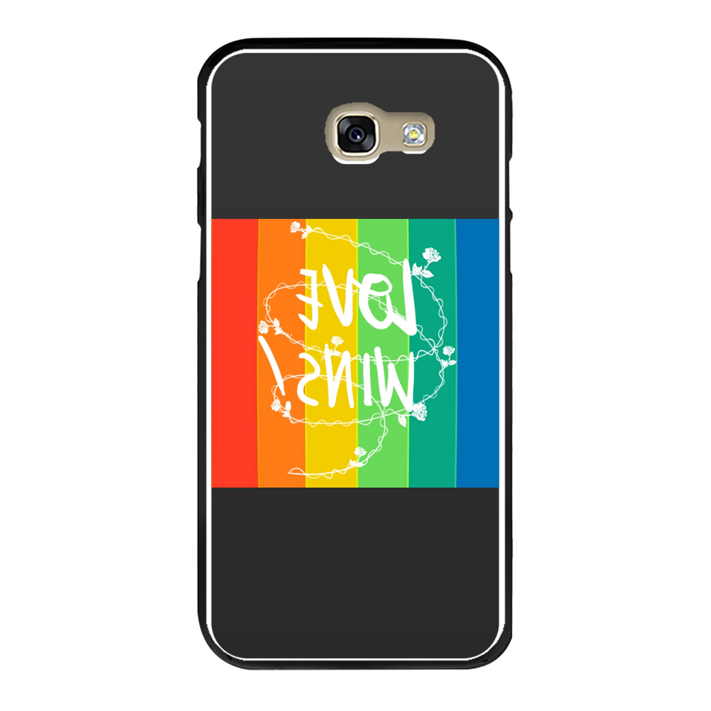 Love Wins Back Printed Hard Phone Case - Size:    | Pack Of: 1