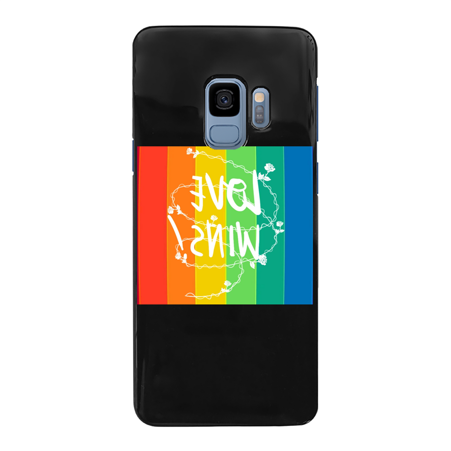 Love Wins Back Printed Hard Phone Case - Size:    | Pack Of: 1