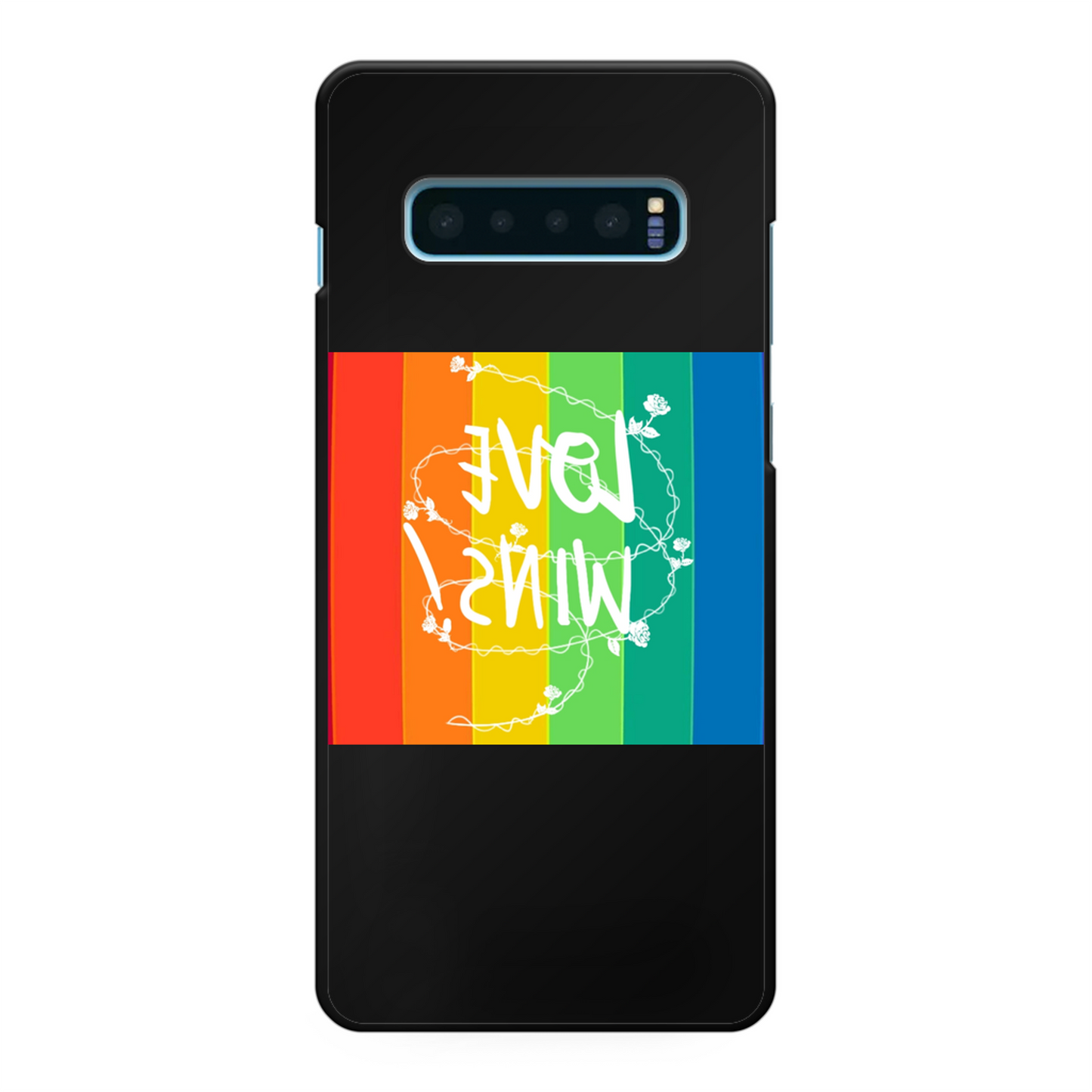 Love Wins Back Printed Hard Phone Case - Size:    | Pack Of: 1