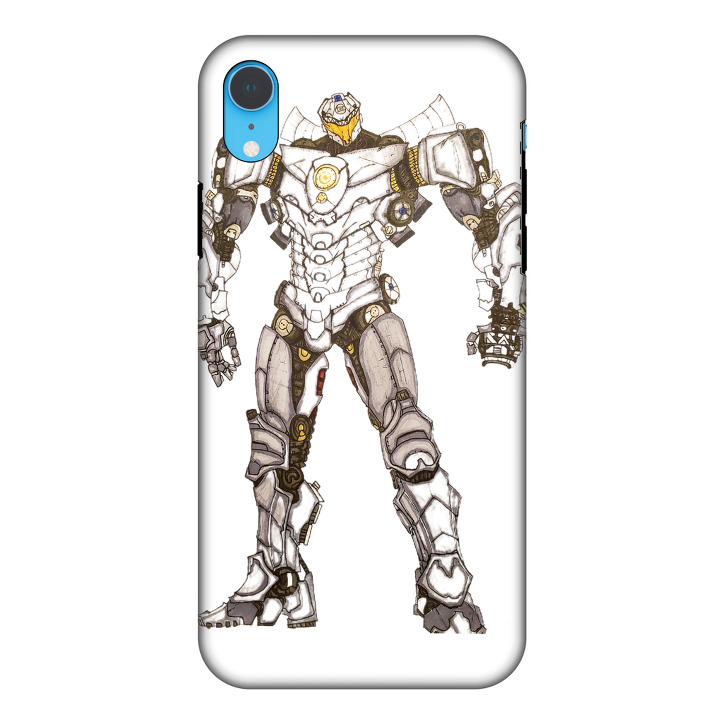 Rimitron Fully Printed Tough Phone Case - Color: Black & white | Size:     | Pack Of: 1