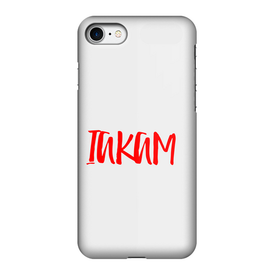 IAKAM Red Fully Printed Tough Phone Case - Color: Black & white | Size:      | Pack Of: 1