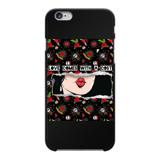 Love Cost Back Printed Hard Phone Case - Color: Black | Size:     | Pack Of: 1