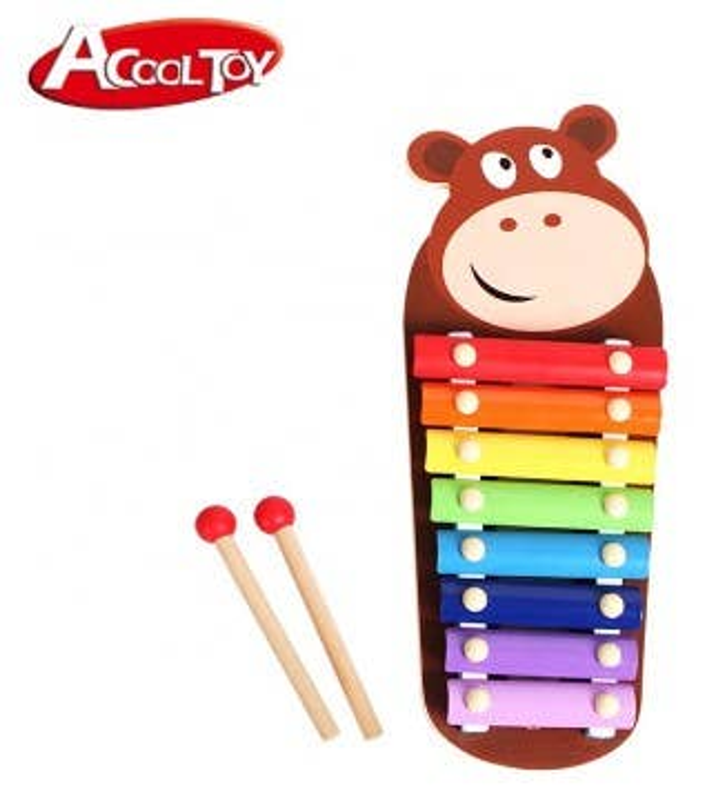 8 Keys Animal Xylophone