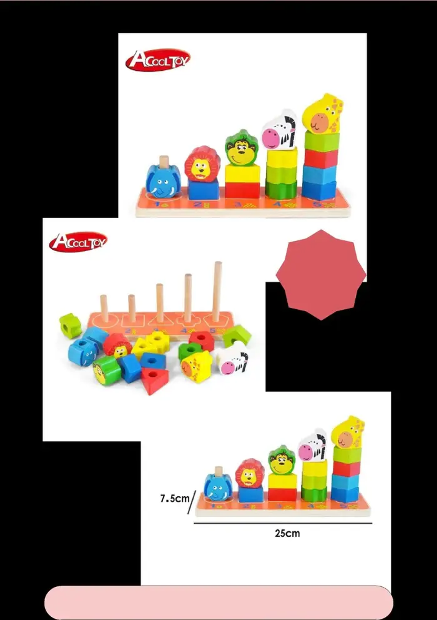 Animal Counting Stacker