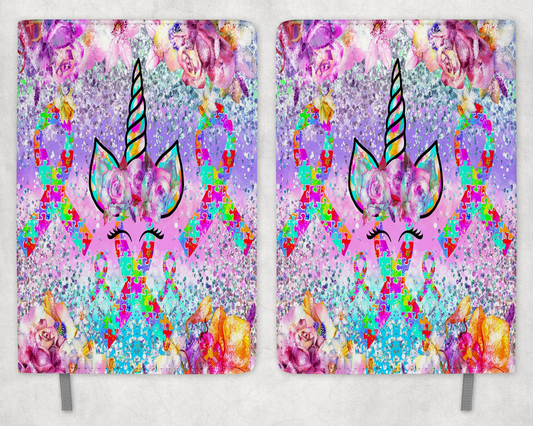 Unicorn Printed 8 Inch  A-5 Journal