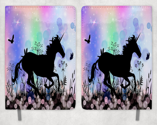 Unicorn Printed 8 Inch  A-5 Journal