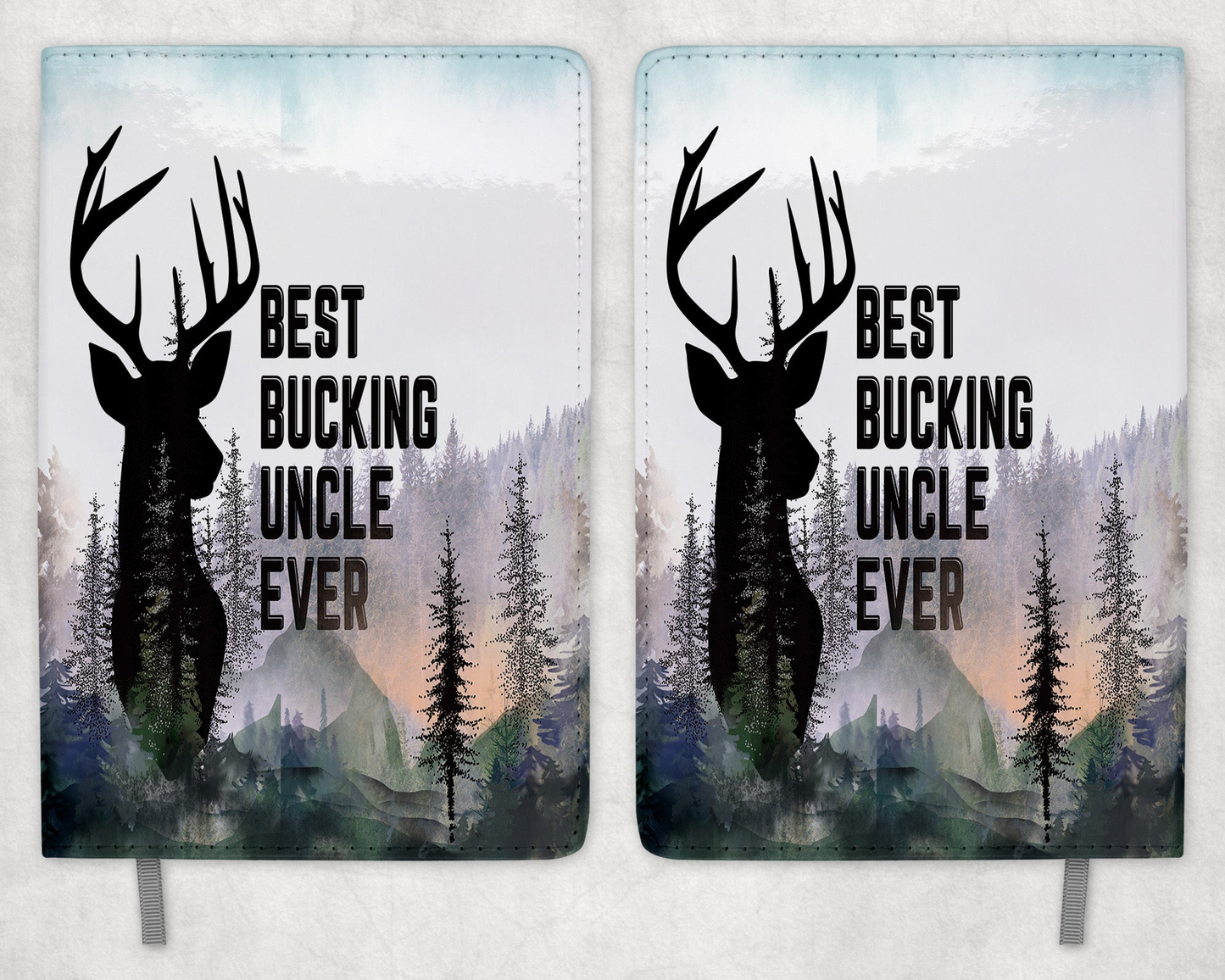 Best Bucking Uncle Ever Printed 8 Inch  A-5 Journal