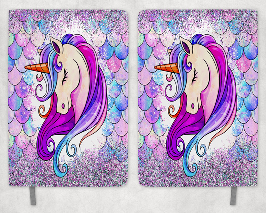 Unicorn Printed 8 Inch  A-5 Journal