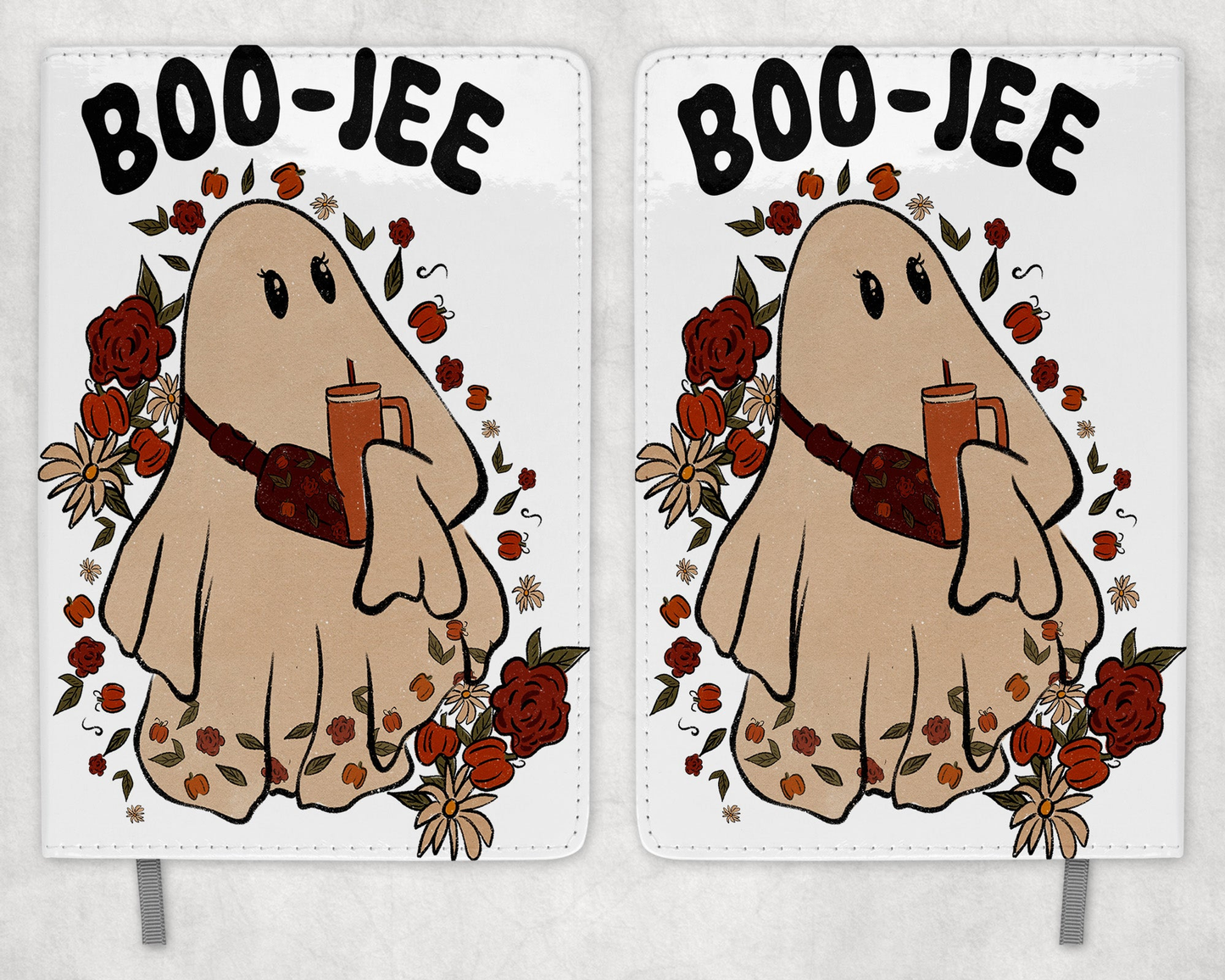 Boojee Ghost Printed 8 Inch  A-5 Journal