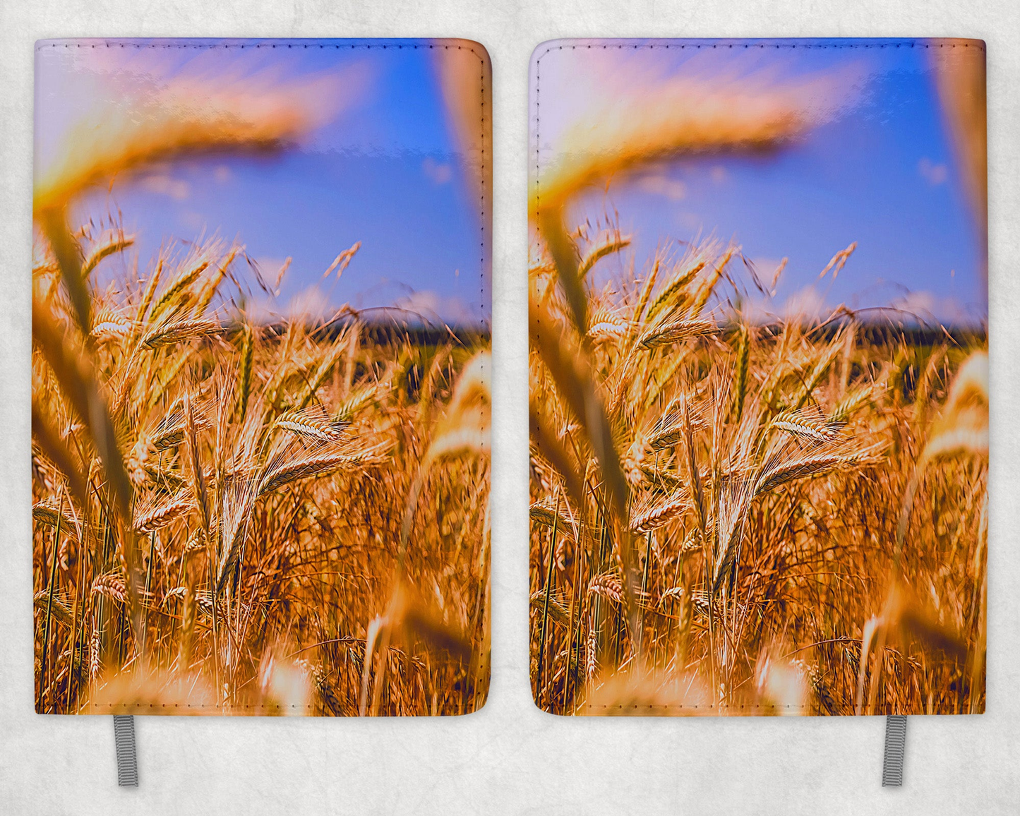 Wheat Printed 8 Inch  A-5 Journal