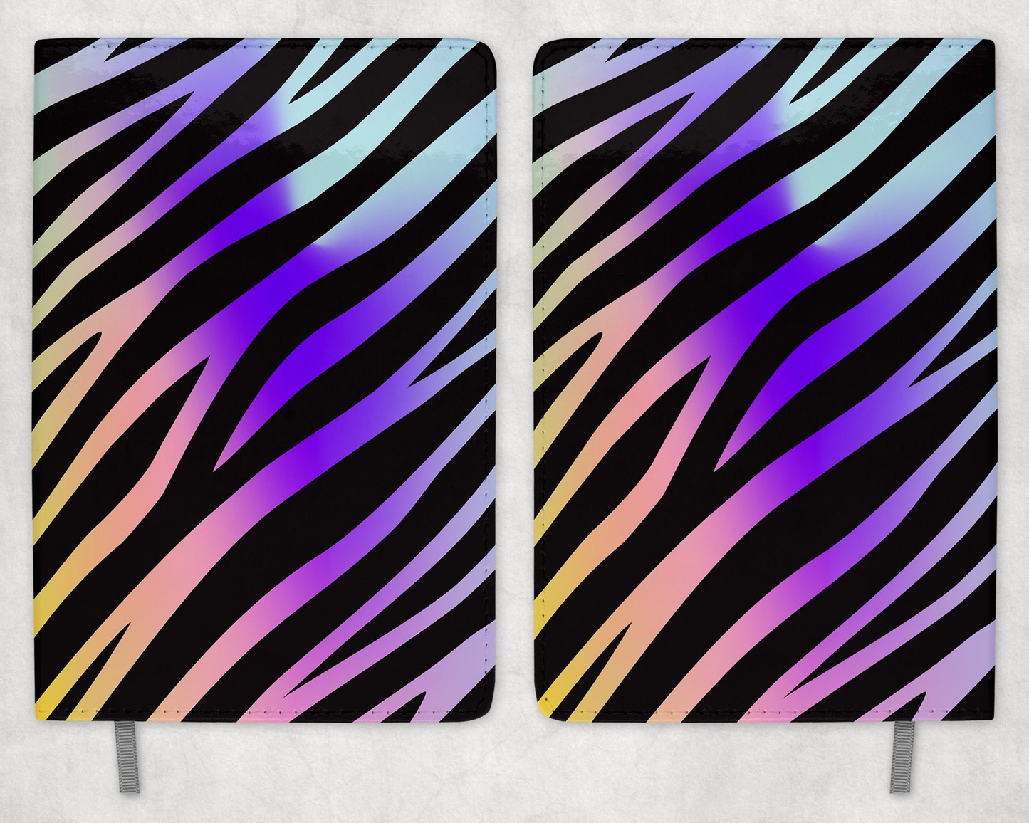 Zebra Stripes Printed 8 Inch  A-5 Journal