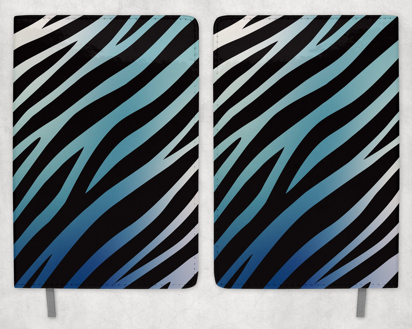 Zebra Stripes Printed 8 Inch  A-5 Journal