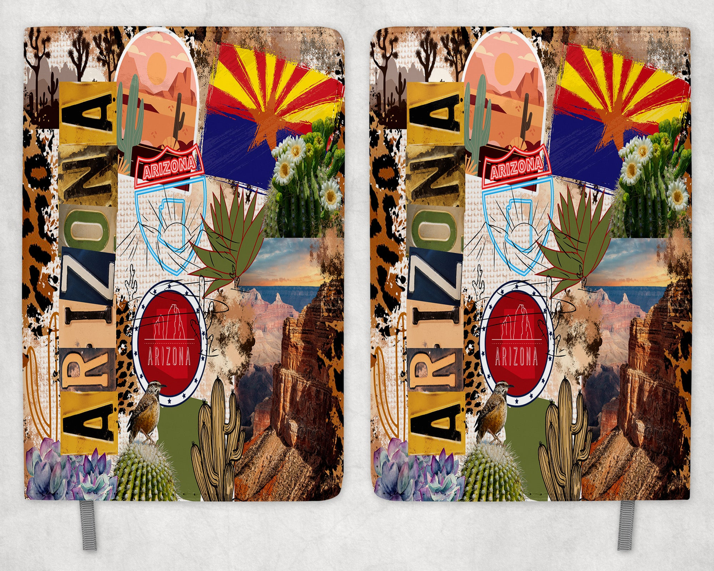 Arizona Printed 8 Inch  A-5 Journal