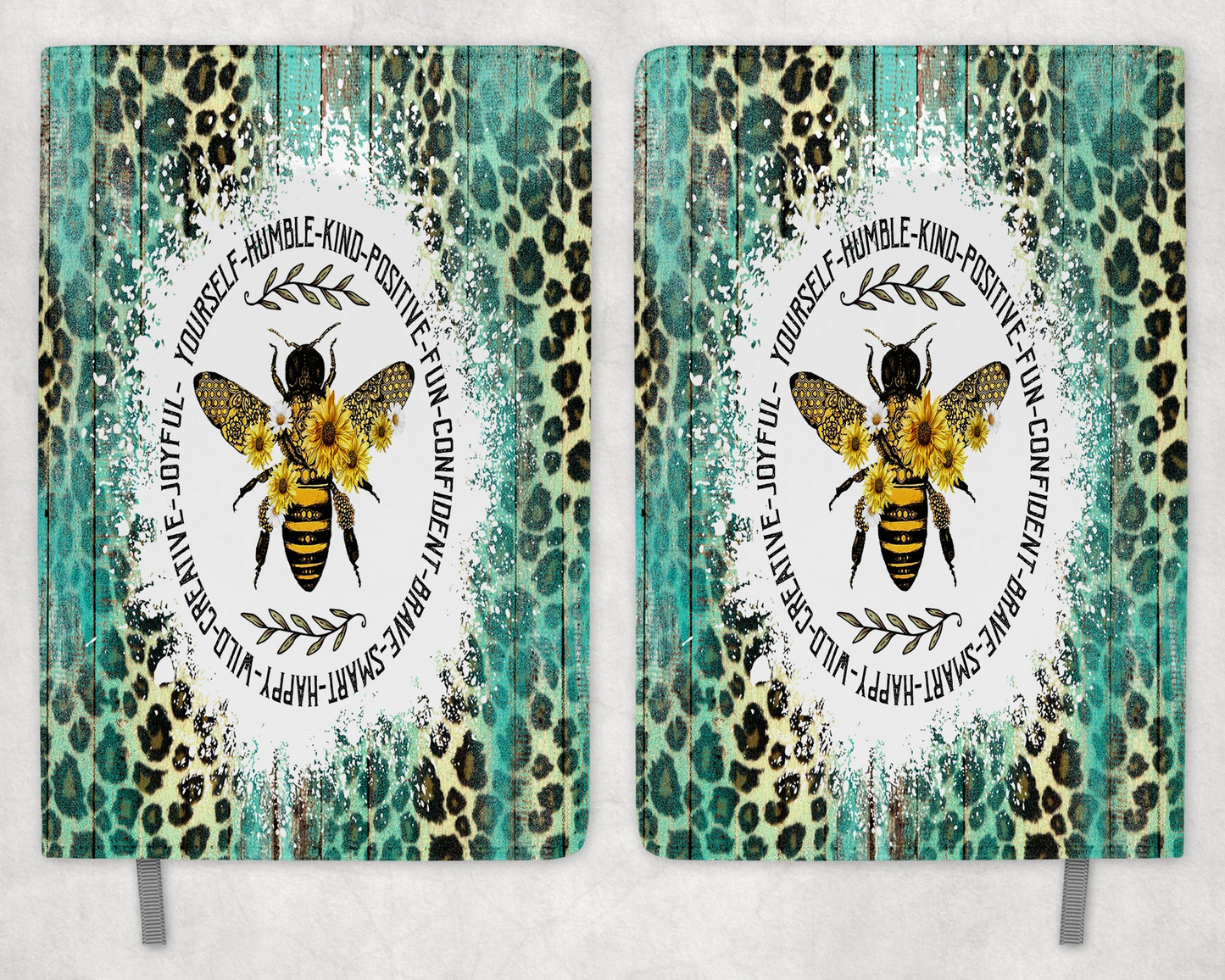 Bee Printed 8 Inch  A-5 Journal