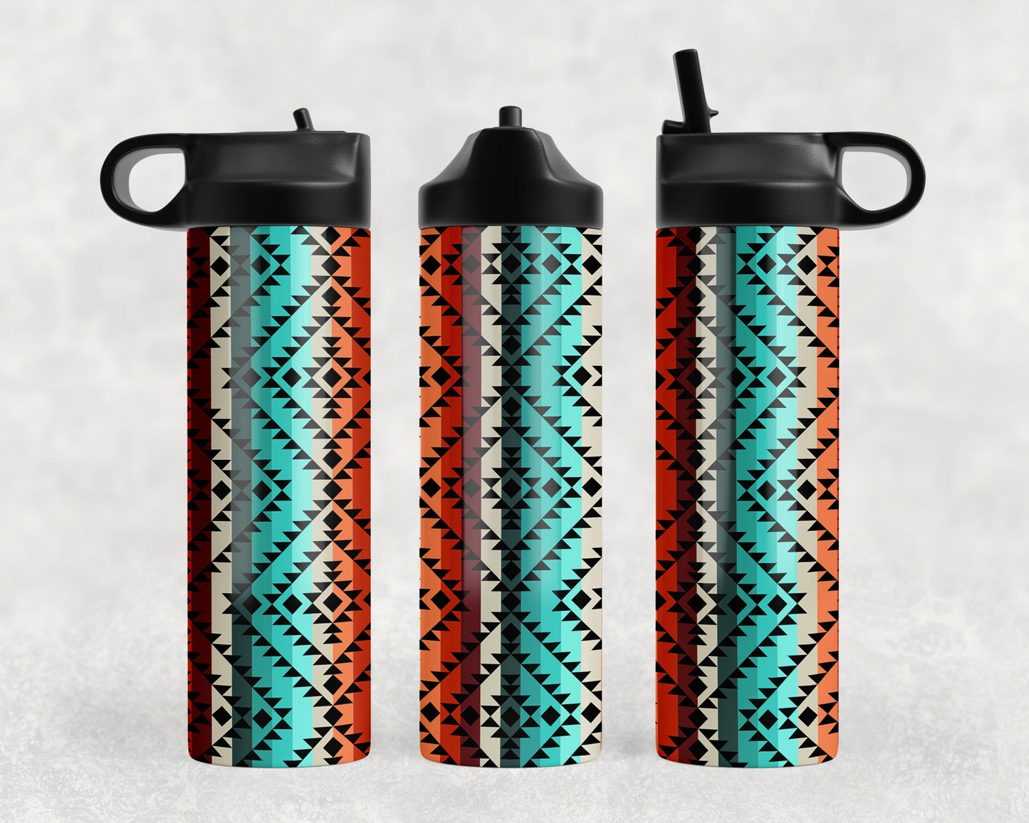 Aztec Serape Steel Water Bottle