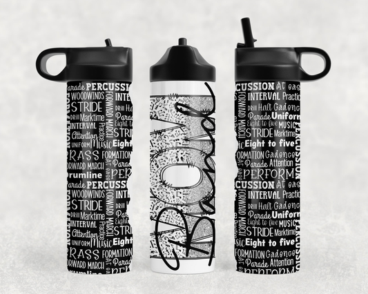 Band Mom Steel Water Bottle