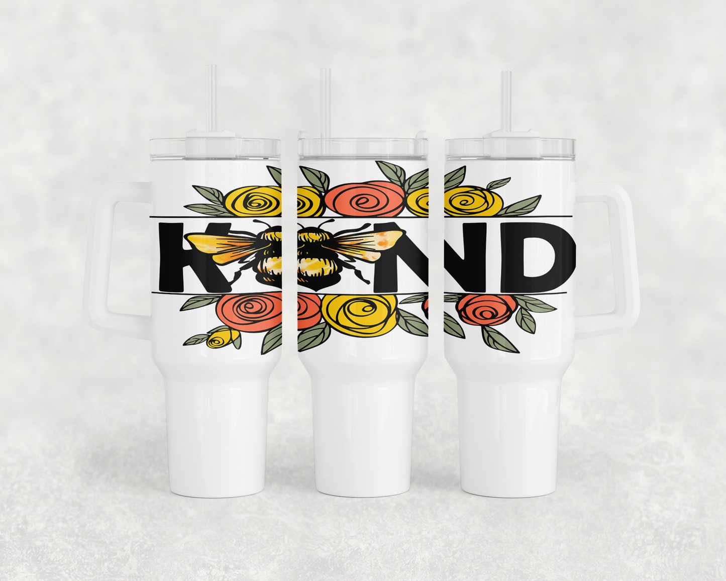 Bee Kind Steel Water Bottle