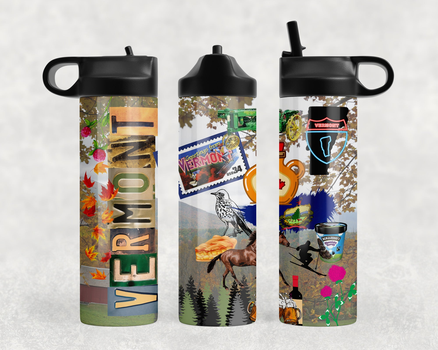 Vermont Steel Water Bottle