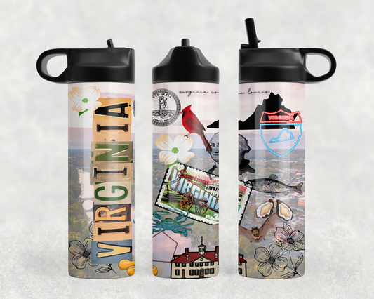 Virginia Steel Water Bottle