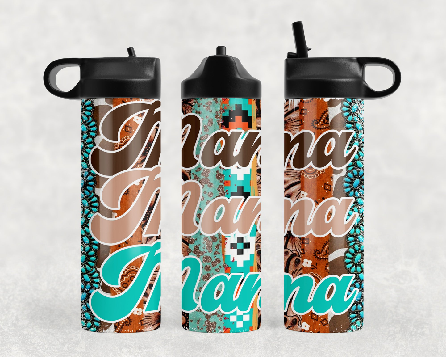 Western Mama Steel Water Bottle