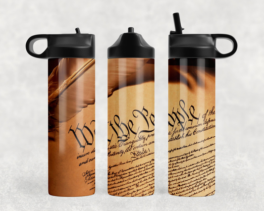 We The People Steel Water Bottle