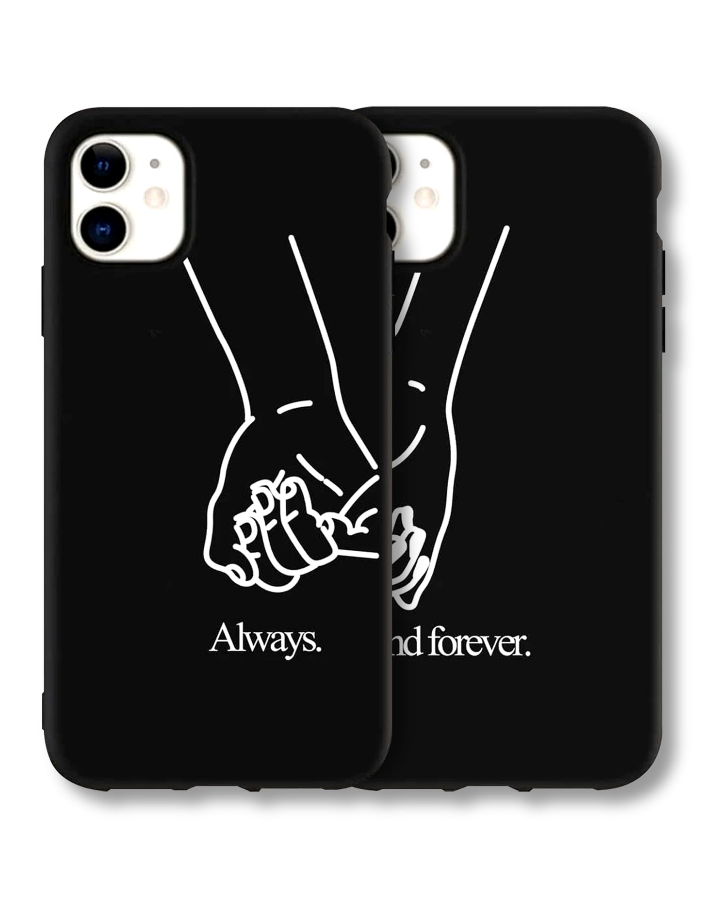 Always Forever Set of 2 iPhone Cases