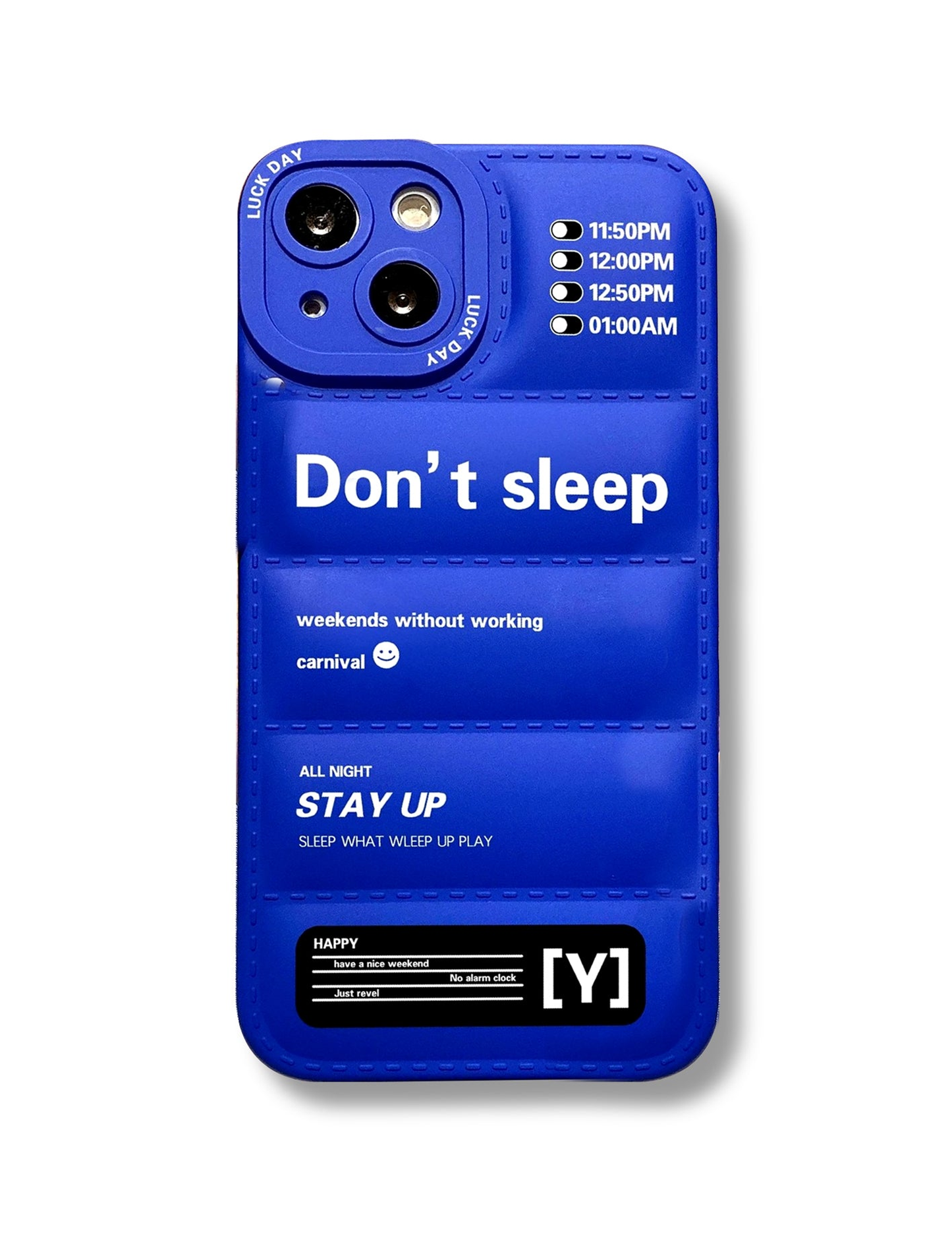 Don't Sleep iPhone Case