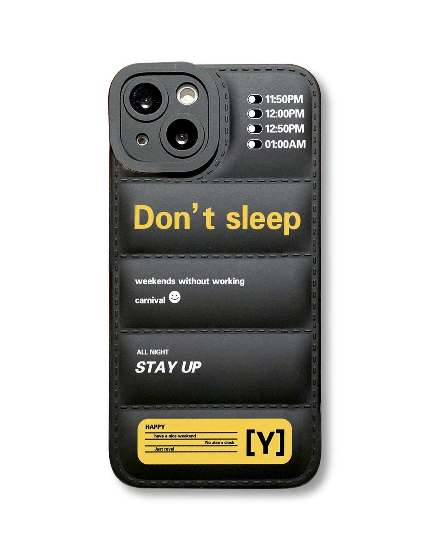 Don't Sleep iPhone Case