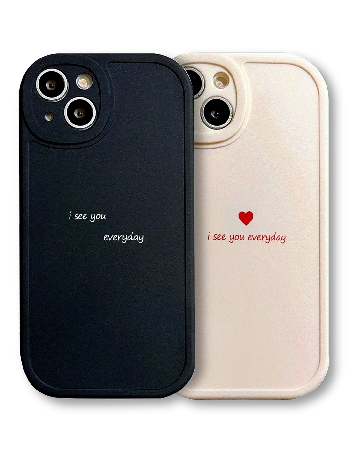 I See You Set of 2 iPhone Cases