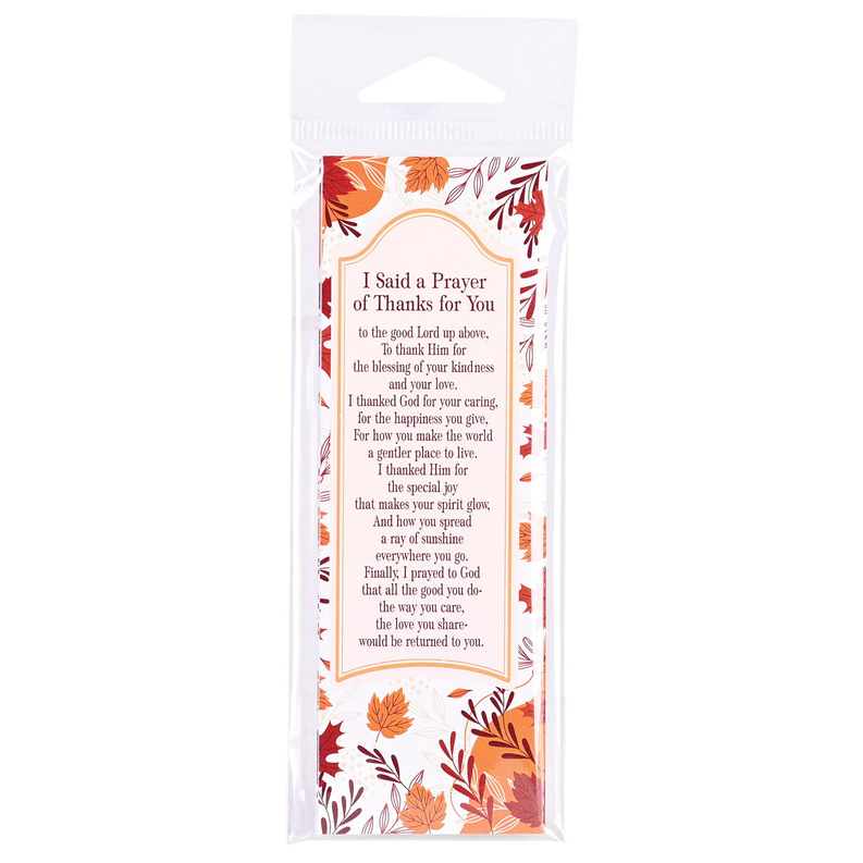 Packaged Bookmarks Prayer Of Thanks