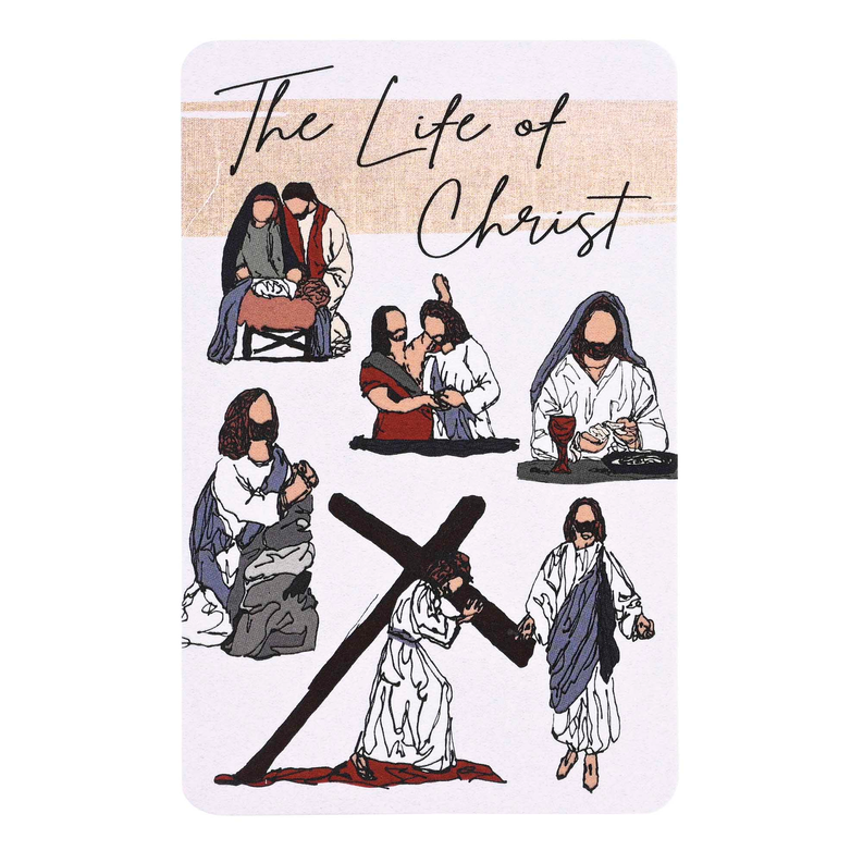 Pocketcard The Life Of Christ