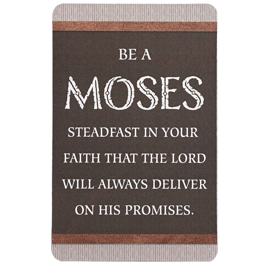 Pocketcard Be A Moses