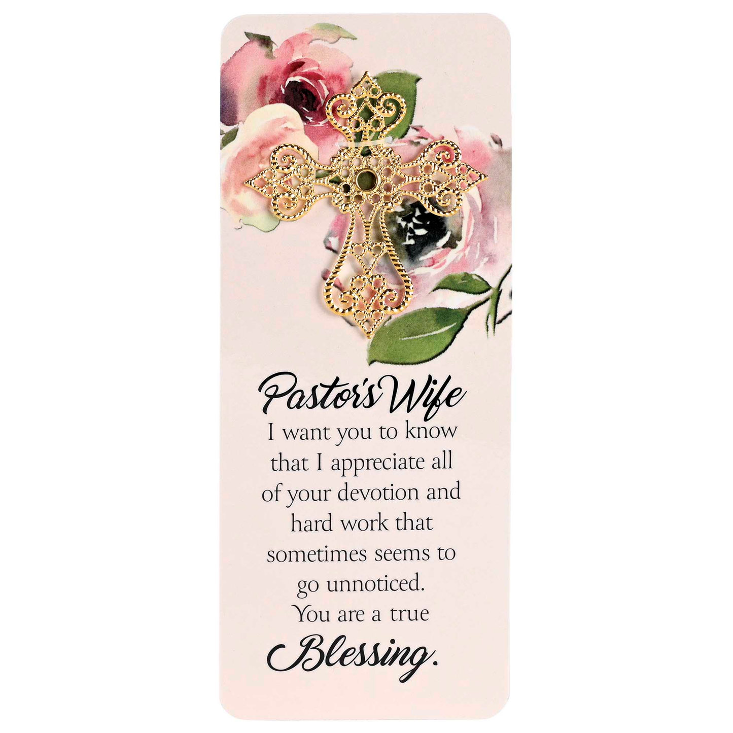 Embellished Bookcard Pastors Wife I Want