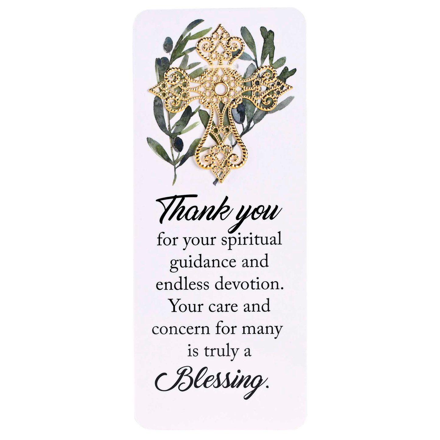 Embellished Bookcard Thank You For Your