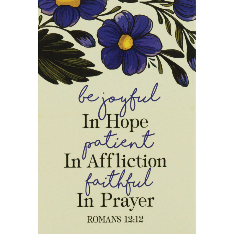 Itty Bitty Card Be Joyful In Hope