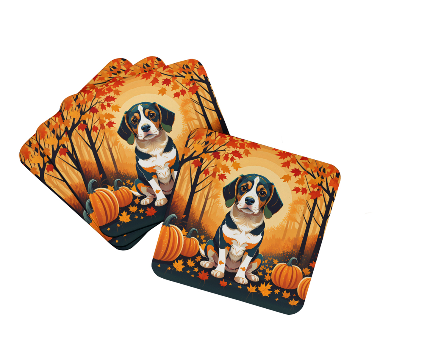 Australian Terrier Terrier Fall Foam Coasters