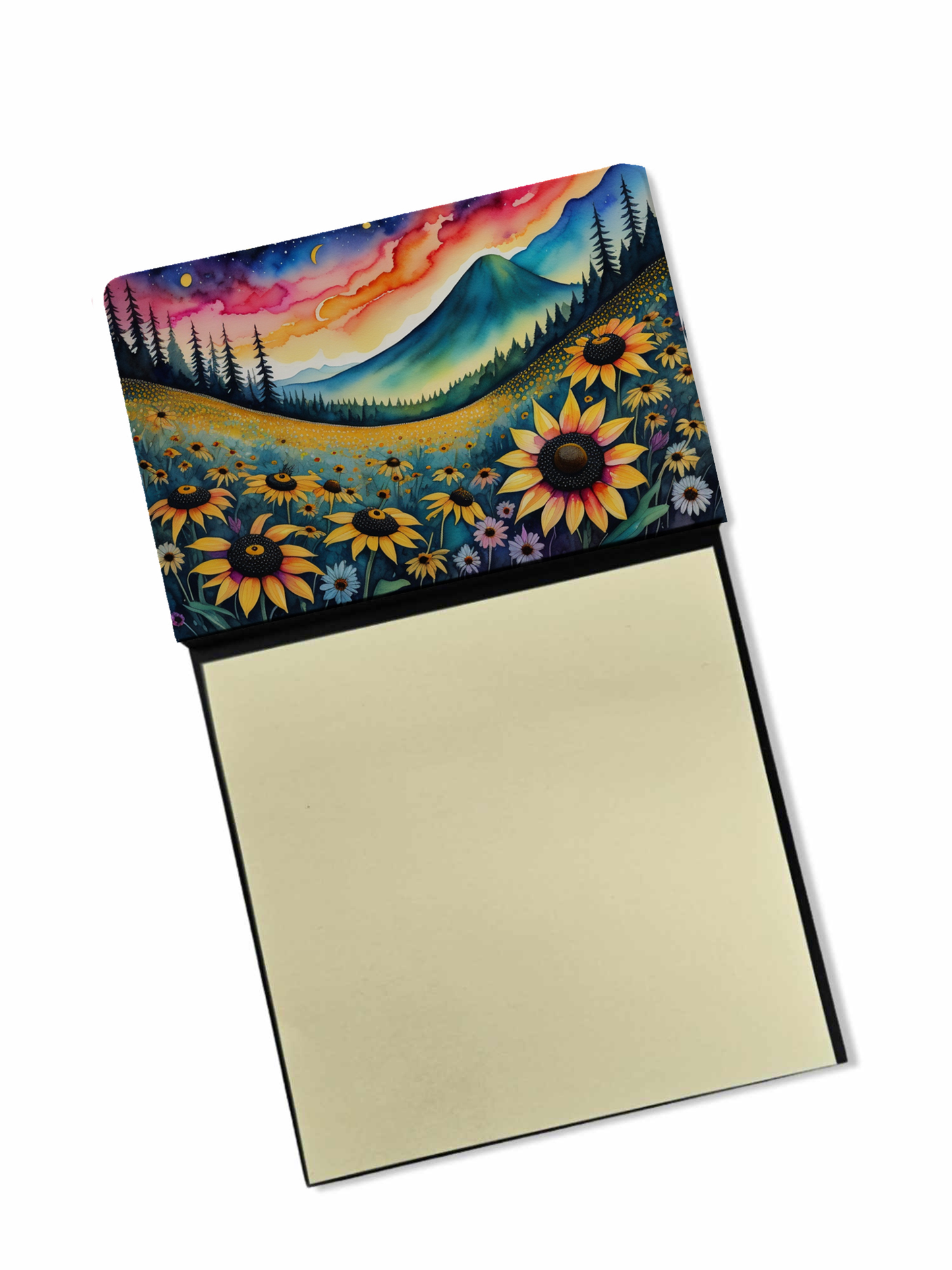 Begonias in Color Sticky Note Holder