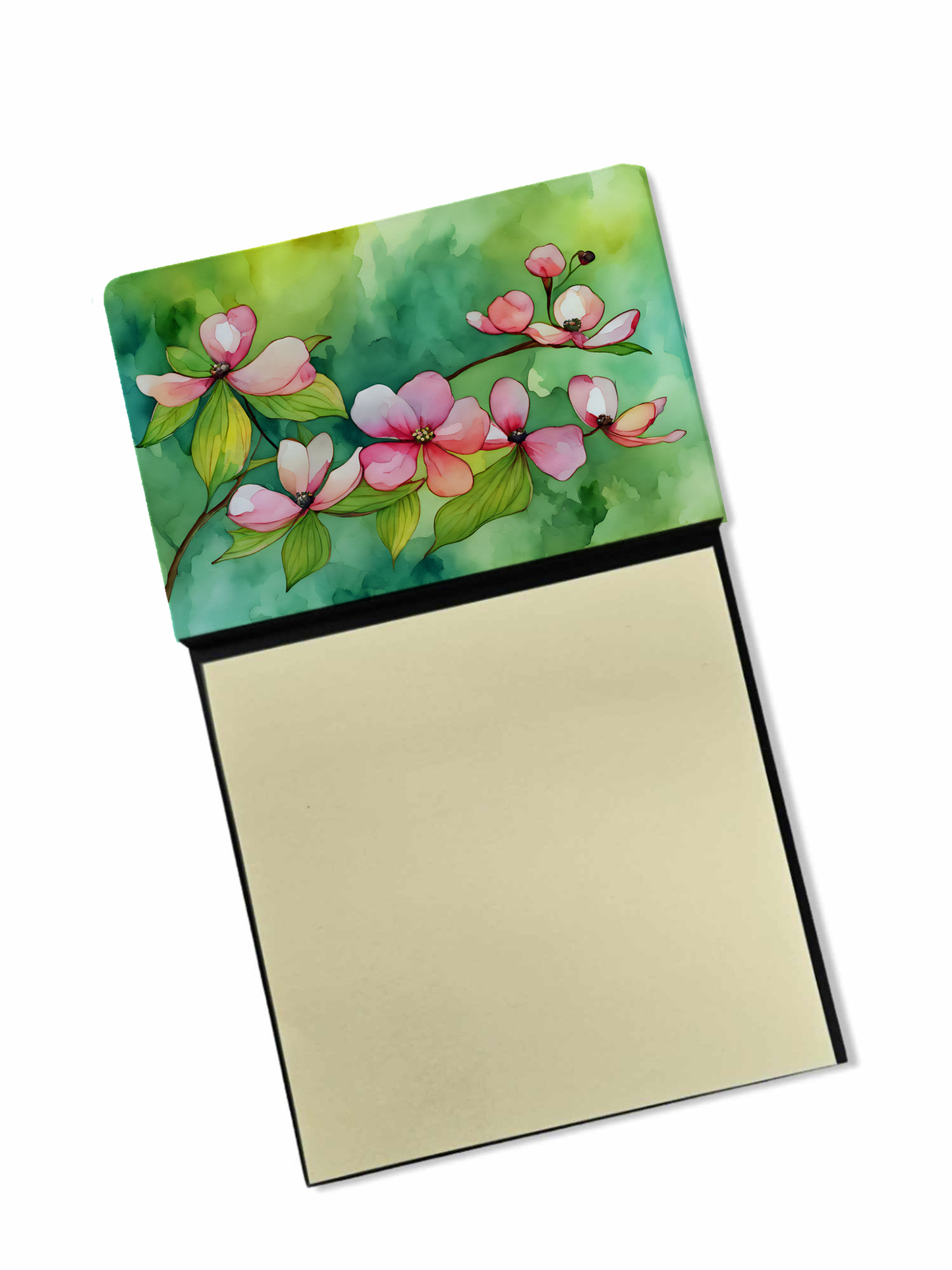 Utah Sego Lilies in Watercolor Sticky Note Holder