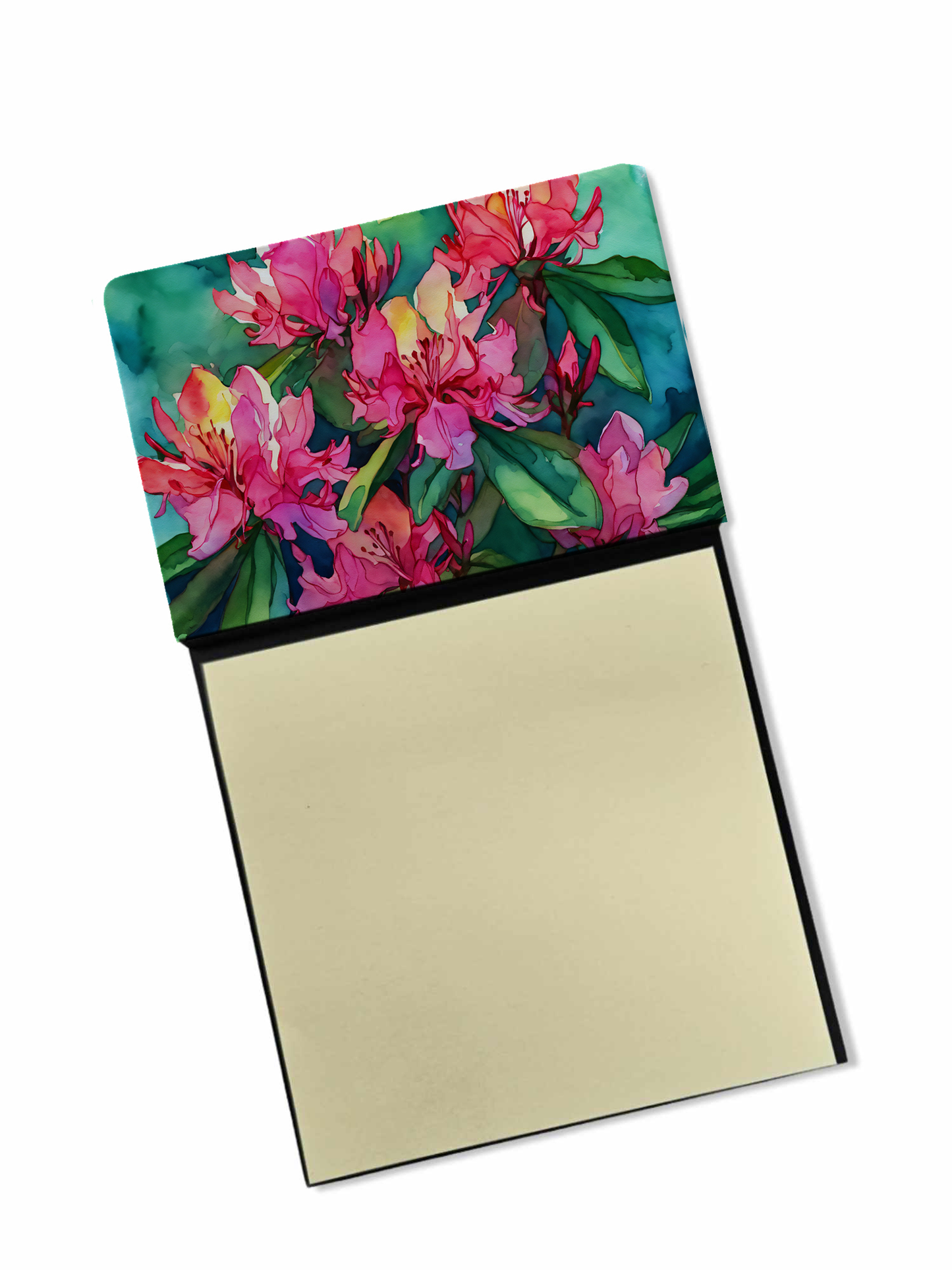 Utah Sego Lilies in Watercolor Sticky Note Holder